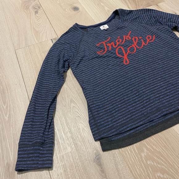 Tres Jolie split side long-sleeve top by Sundry - Picture 6 of 7